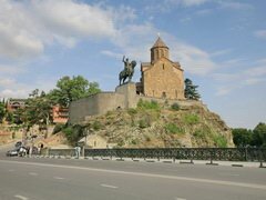 Visite guidée de Tbilissi, Statue du roi Vakhtang Ier d'Ibérie