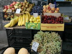 Prix d'épicerie à Tbilissi, Fruits
