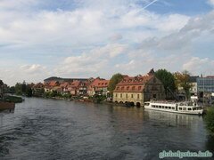 Photos de villes bavaroises, La rivière Regnitz