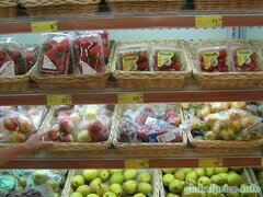 Archives des prix en Hong Kong, Fruits