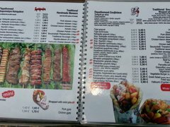 Preise in Athen, Griechenland in Restaurants, Shish Kebab