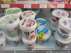 Lebensmittelpreise für Joghurt in Athen, Griechenland