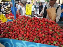 Lebensmittelpreise in Athen, Erdbeeren