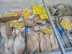 Lebensmittelpreise in Athen, Tiefkühlfisch