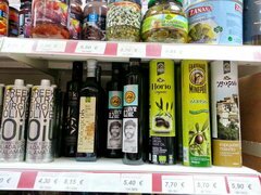 Lebensmittelpreise in Athen, Griechenland, Olivenöl