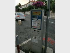 Transport à Dubrovnik (Croatie), Machines de parking