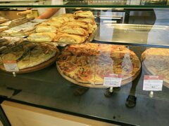 Straßenessen in Trogir und Split (Kroatien), Pizza