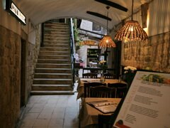 Trogir (Croatie) prix des restaurants, Dans un café