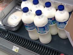 Coût de l'alimentation à Zagreb (Croatie), Le coût du lait