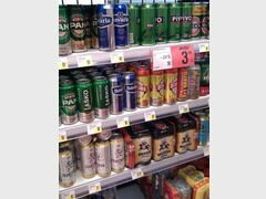 Lebensmittelpreise in Zagreb (Kroatien), Bierpreise