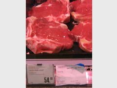Lebensmittelpreise in Zagreb (Kroatien), Fleisch - Rindfleisch