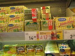 Produktpreise für Zagrebe (Kroatien), Butter