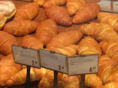 Preise für Ernährung in Zagreb (Kroatien), Croissants