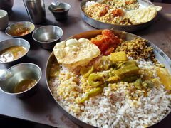 Essen in Indien, Thali in Kerala - Cochin