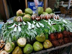 Straßenessen in Indien, Kokosnuss