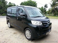 Indonesien, Samosir, Minivan nach Parapat