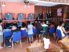 Indonésie, Samosir, Club Internet