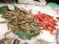Prix des denrées alimentaires en Espagne, Crevettes coûteuses