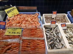 Prix des aliments en Espagne, Crevettes bon marché