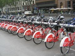Barcelona Transport Preise, Fahrräder zu mieten stadtweit