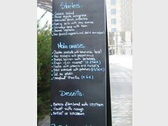 Preise für eine Mahlzeit in Barcelona, Menü für eine Mahlzeit in einem Restaurant