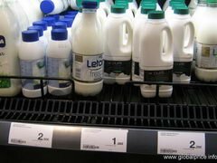 Preise für Molkereiprodukte in Barcelona, Milch