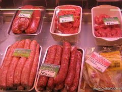 prix des épiceries à Barselona, Saucisses à frire