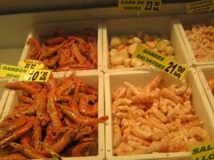Wie viel kostet der Einkauf von Lebensmitteln in Barcelona, More shrimp