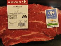 Lebensmittelpreise in Italien, Rindfleisch