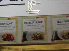 Lebensmittelpreise in Italien, Nudelgerichte