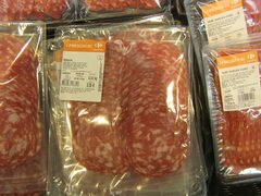 Lebensmittelpreise in Italien, Aufgeschnittene Salami