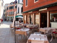 Prix des repas à Venise, Restaurant à l'extérieur 