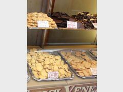 Lebensmittelpreise in Venedig, Italien, Cookies