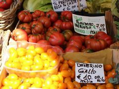 Lebensmittelpreise in Venedig, Tomaten