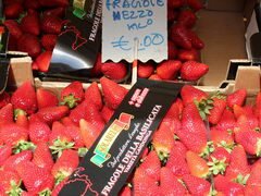 Lebensmittelpreise in Venedig, Erdbeeren
