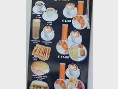 Preise in Restaurants in Venedig, Frühstück in einer Bar