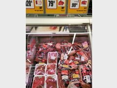 Prix des produits alimentaires en Israël, Viande dans un supermarché