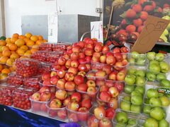 Lebensmittel- und Tomatenpreise in Tel Aviv, 