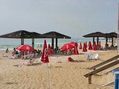 Urlaub am Meer in Israel, Haifa Beach