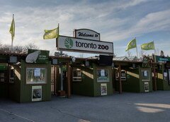 Loisirs et divertissements à Torono, Entrée du zoo de Toronto