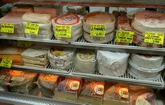 Lebensmittelpreise in Toronto, Käse auf dem Lawrence-Markt