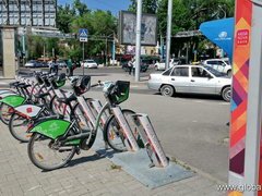 Transport du Kazakhstan, Les bicyclettes à Almaty