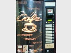 Lebensmittelpreise in Kasachstan, Kaffee aus einem Automaten