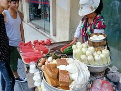 Street Food Preise in China Guilin, Street Food