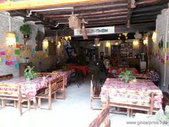 Nourriture dans un café en Chine à Guilin, Restaurant pour les touristes