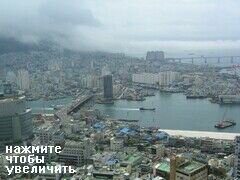 Busan - Blick von oben, Hafenstadt