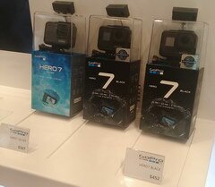 Preise am Flughafen Incheon, Südkorea, GoPro-Kameras