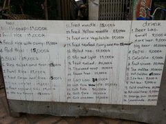 Laos, Vientiane, Lebensmittelpreise, Marktpreise in Laos