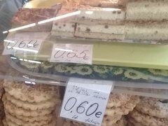 Lebensmittelpreise in Lettland, Süßigkeiten