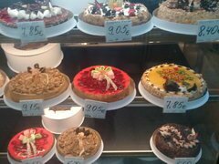 Lebensmittelpreise in Lettland, Verschiedene Kuchen